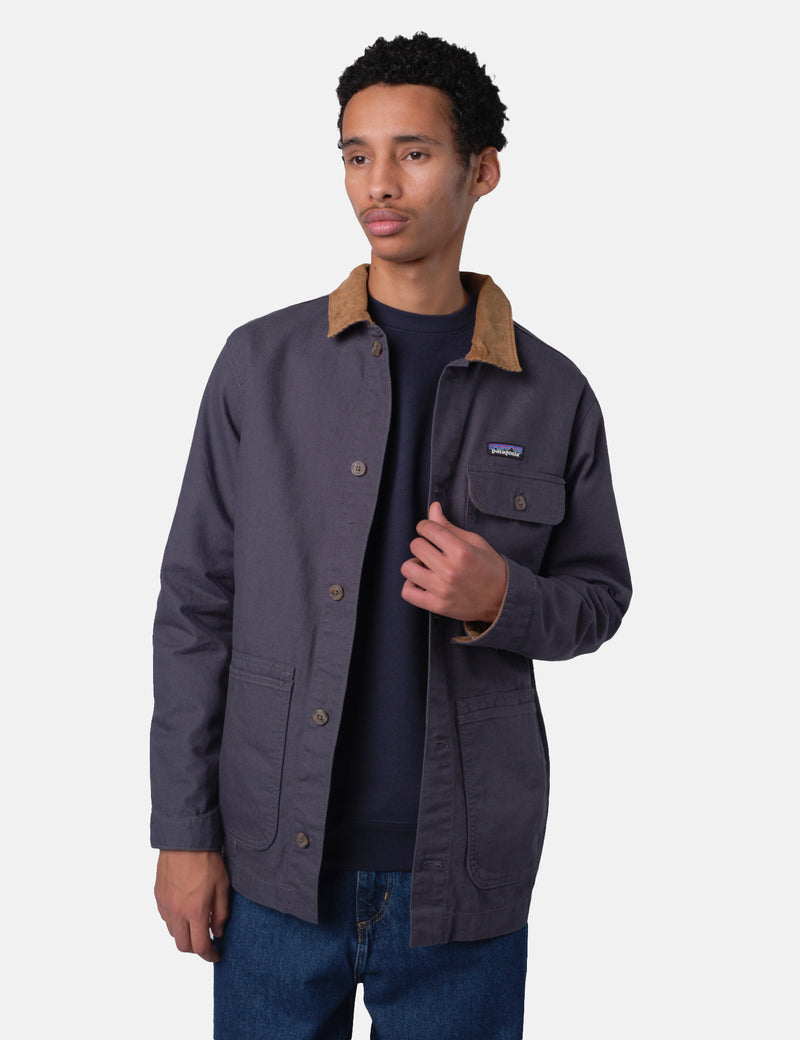 Patagonia Point Reyes Canvas Jacket - Smolder Blue