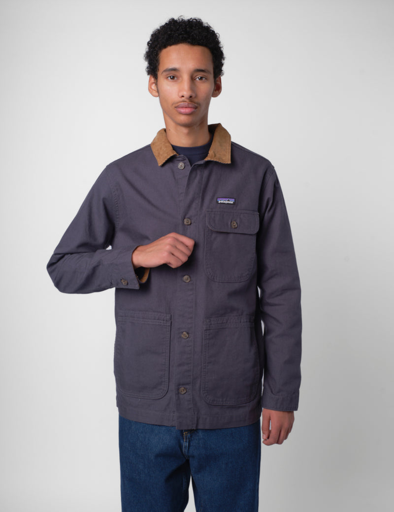 Patagonia Point Reyes Canvas Jacket - Smolder Blue