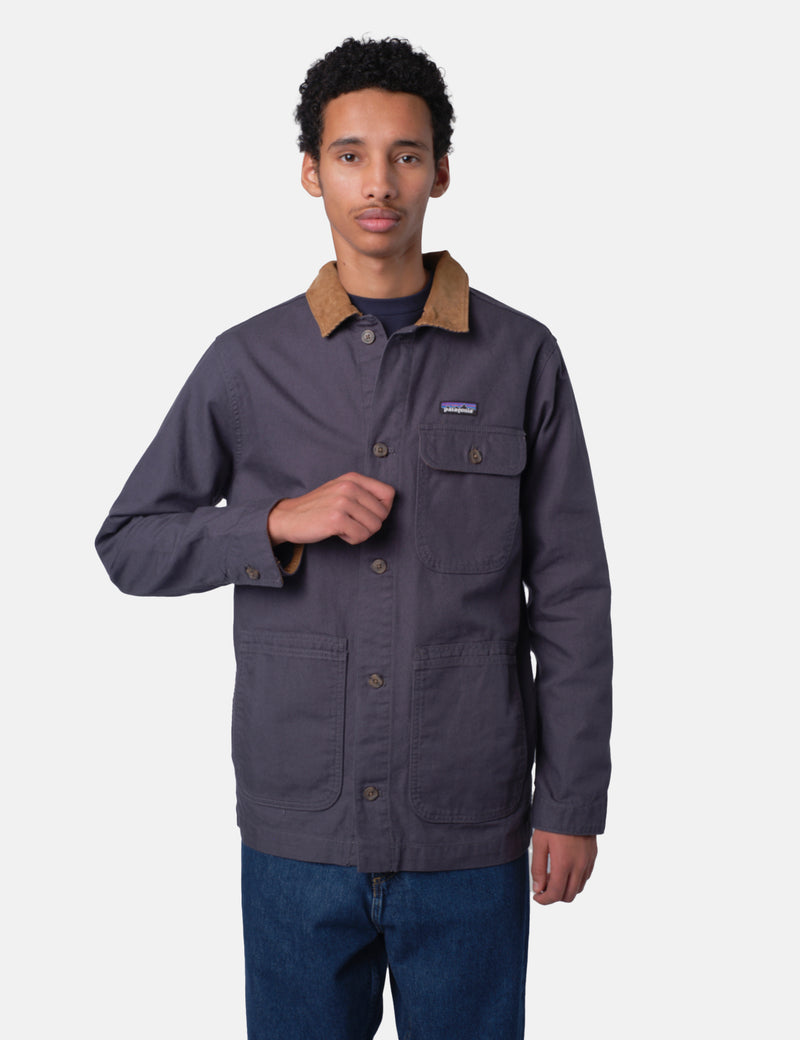 Patagonia Point Reyes Canvas Jacket - Smolder Blue