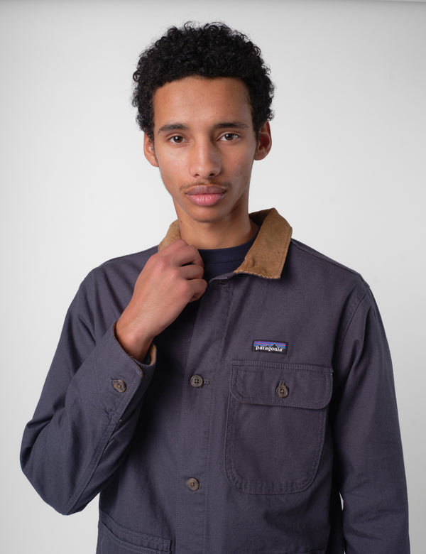 Patagonia Point Reyes Canvas Jacket - Smolder Blue