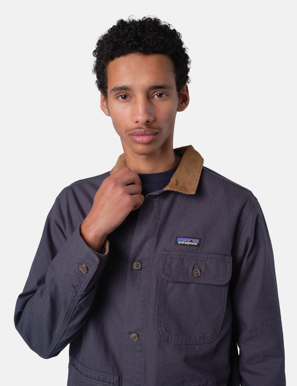 Patagonia Point Reyes Canvas Jacket - Smolder Blue