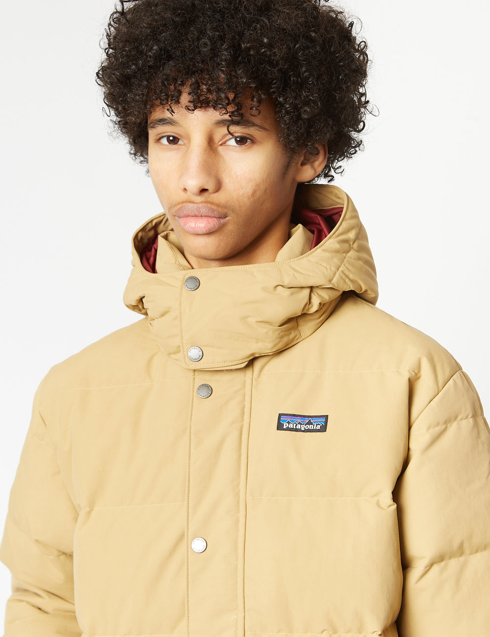 ●Brown Factor Patagonia Downdrift Jacket - Grayling Brown I Urban Excess