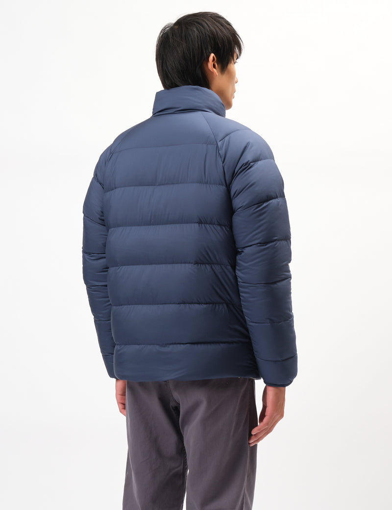 Patagonia Reversible Silent Down Jacket - New Navy Blue