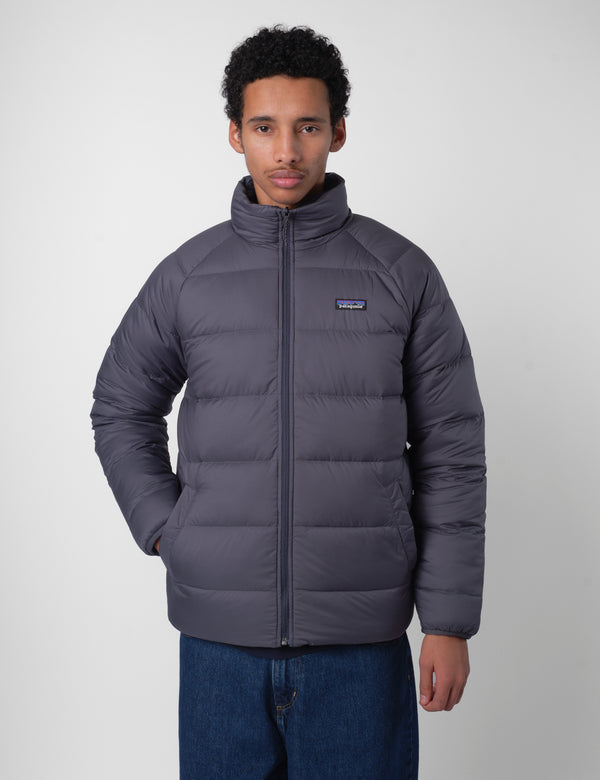 Patagonia Reversible Silent Down Jacket - Smolder Blue