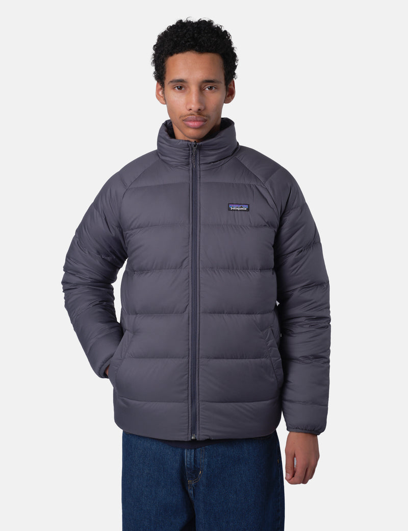 Patagonia Reversible Silent Down Jacket - Smolder Blue