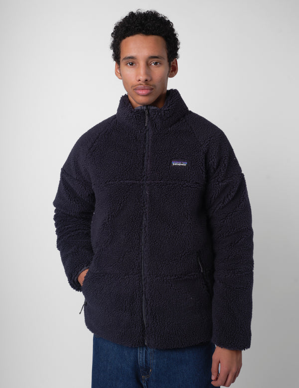 Patagonia Reversible Silent Down Jacket - Smolder Blue