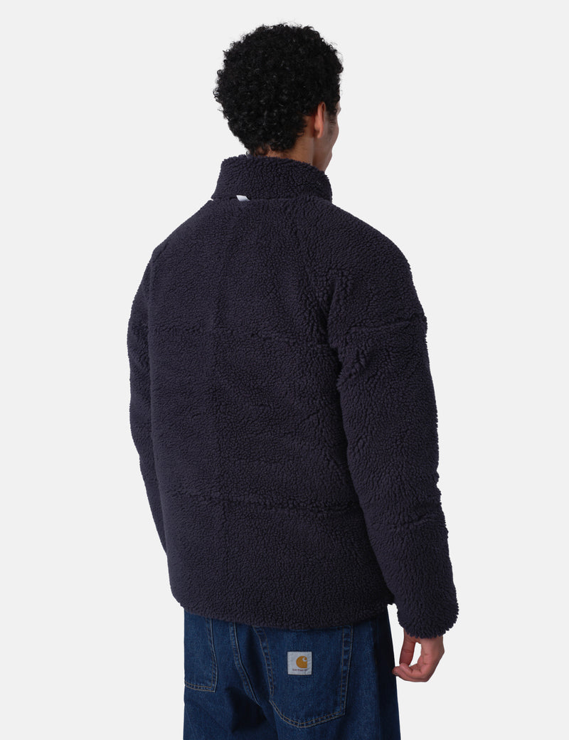 Patagonia Reversible Silent Down Jacket - Smolder Blue