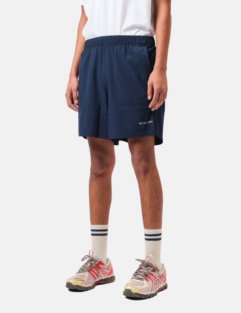 Columbia Columbia Hike Colour Block Shorts - Collegiate Navy