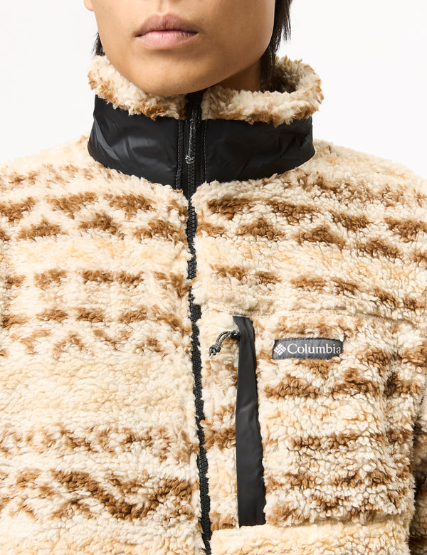 Columbia Winter Pass Printed Fleece II - Dark Stone