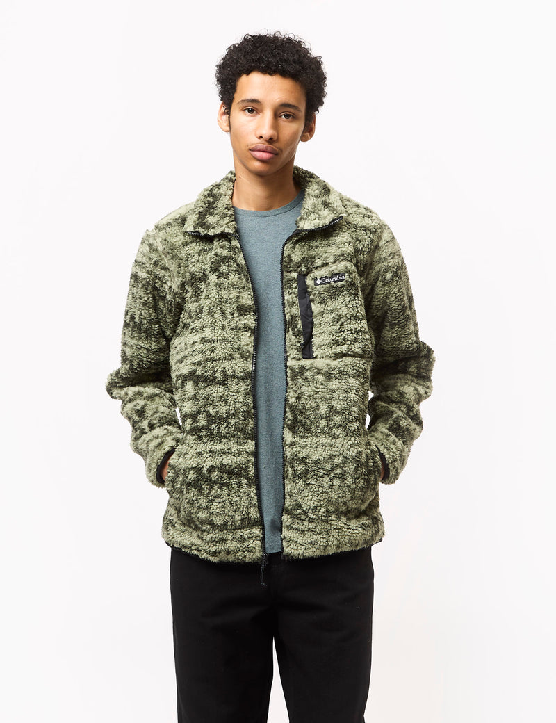 Columbia Winter Pass Printed Fleece II - Greenscape