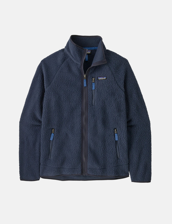 Patagonia Retro Pile Fleece Jacket - New Navy/Sunken Blue