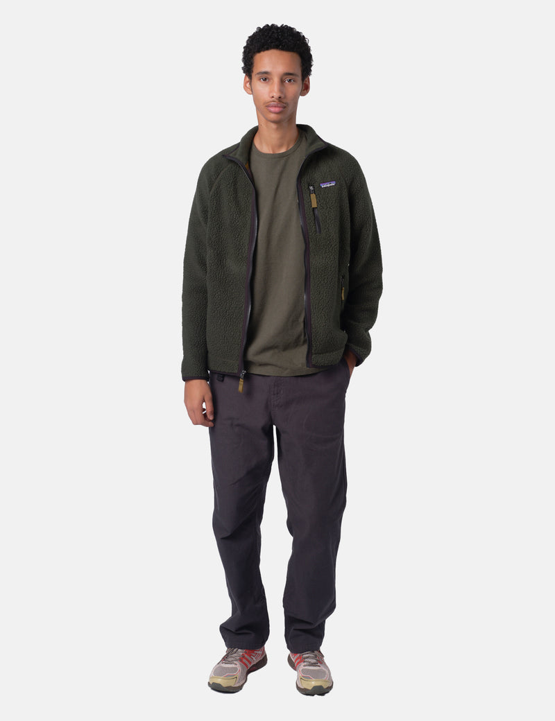 Patagonia Retro Pile Fleece Jacket - Old Growth Green