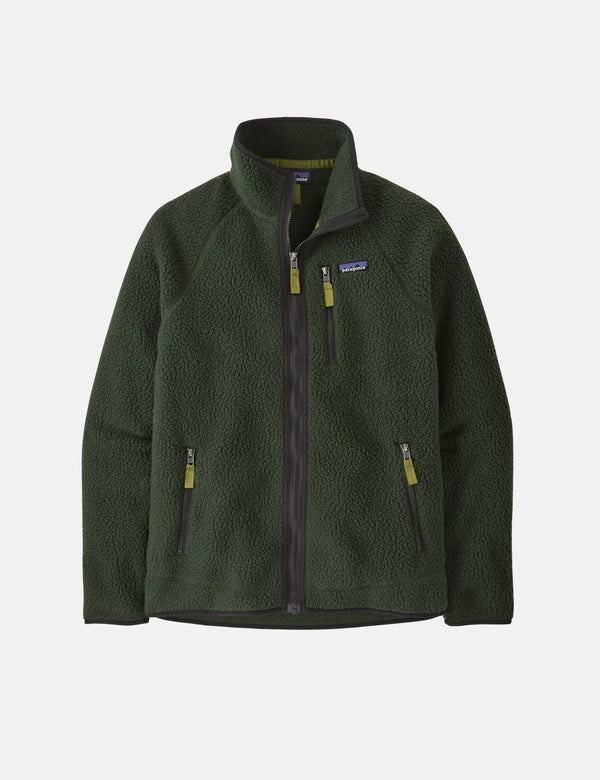 Patagonia Retro Pile Fleece Jacket - Old Growth Green