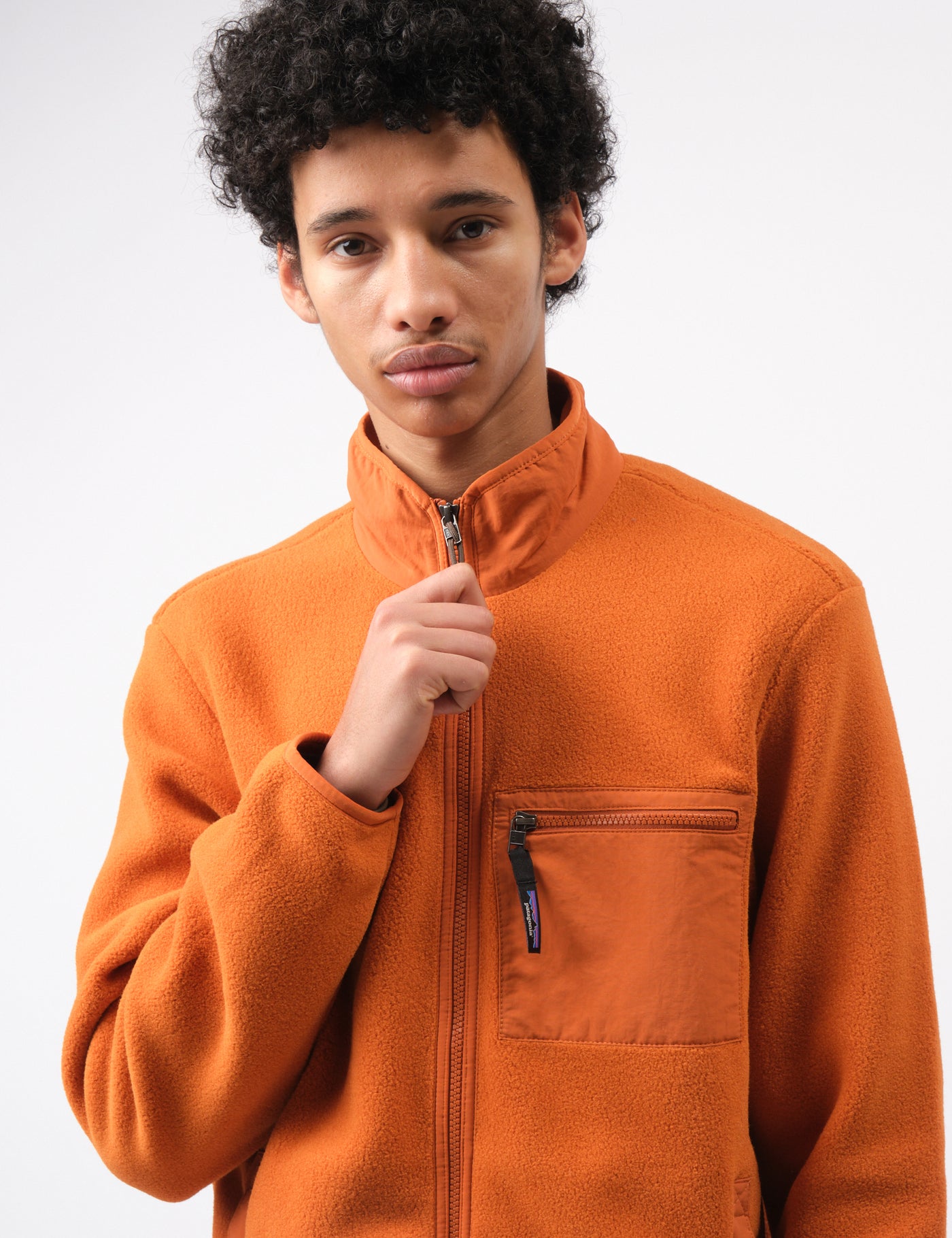 Patagonia Synch Fleece Jacket - Redtail Rust | Urban Excess