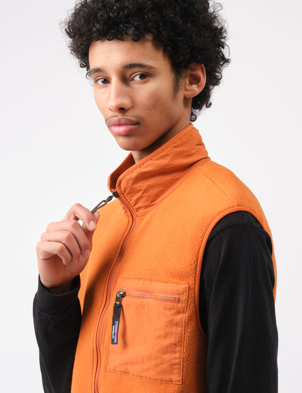 Patagonia Synch Fleece Vest - Redtail Rust