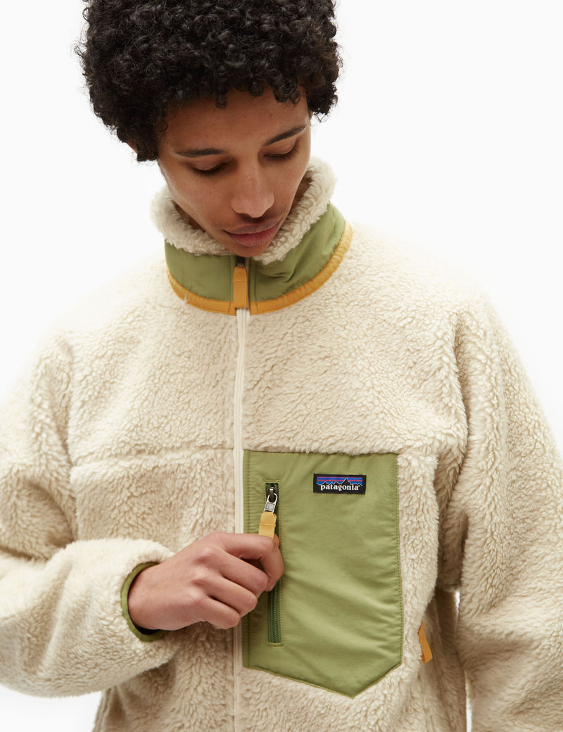 Patagonia Classic Retro-X Jacket - Dark Natural/Buckhorn Green