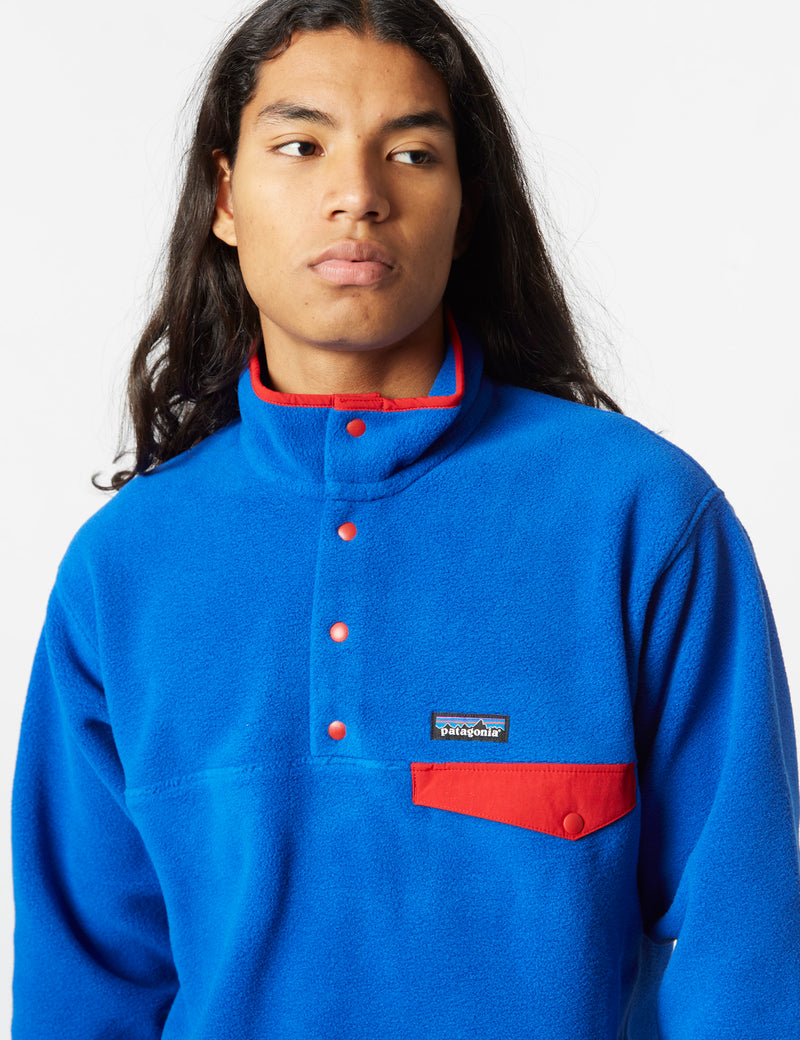 Patagonia Synchilla Snap-T Pullover - Passage Blue