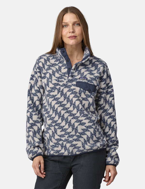 Patagonia Women's LW Synch Snap-T Synched Flight Pullover - Natural