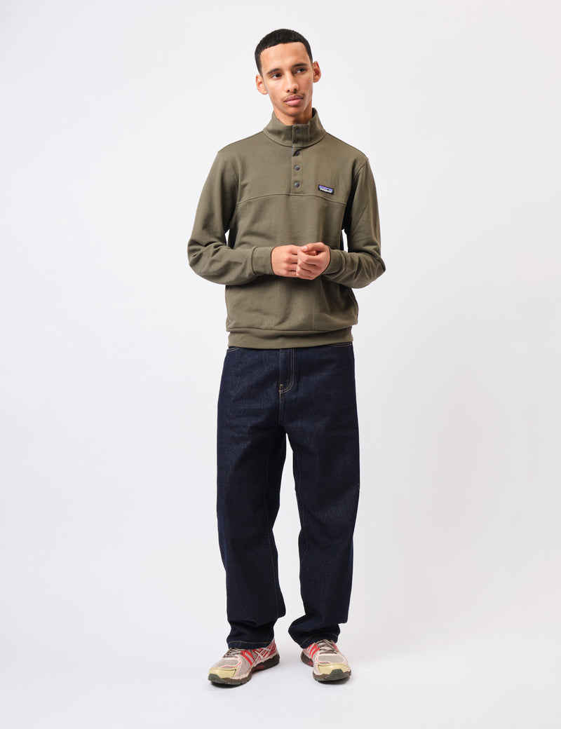 Patagonia Daily Snap- Pullover Fleece - Basin Green