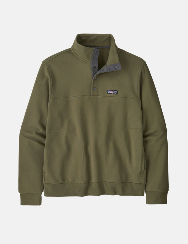 Patagonia Daily Snap- Pullover Fleece - Basin Green