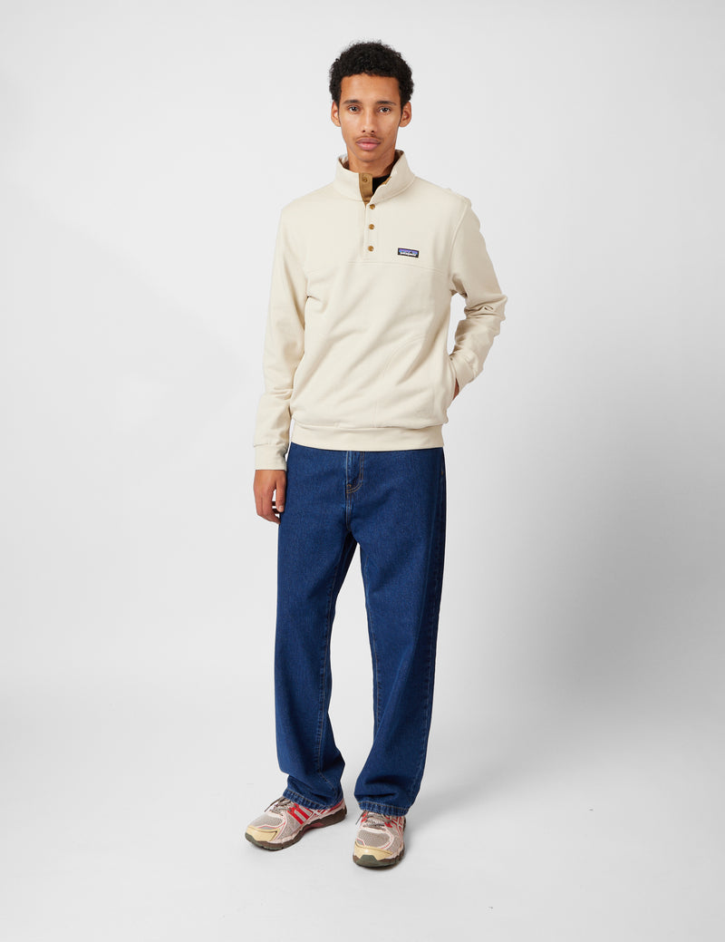 Patagonia Daily Snap- Pullover Fleece - Pelican Beige