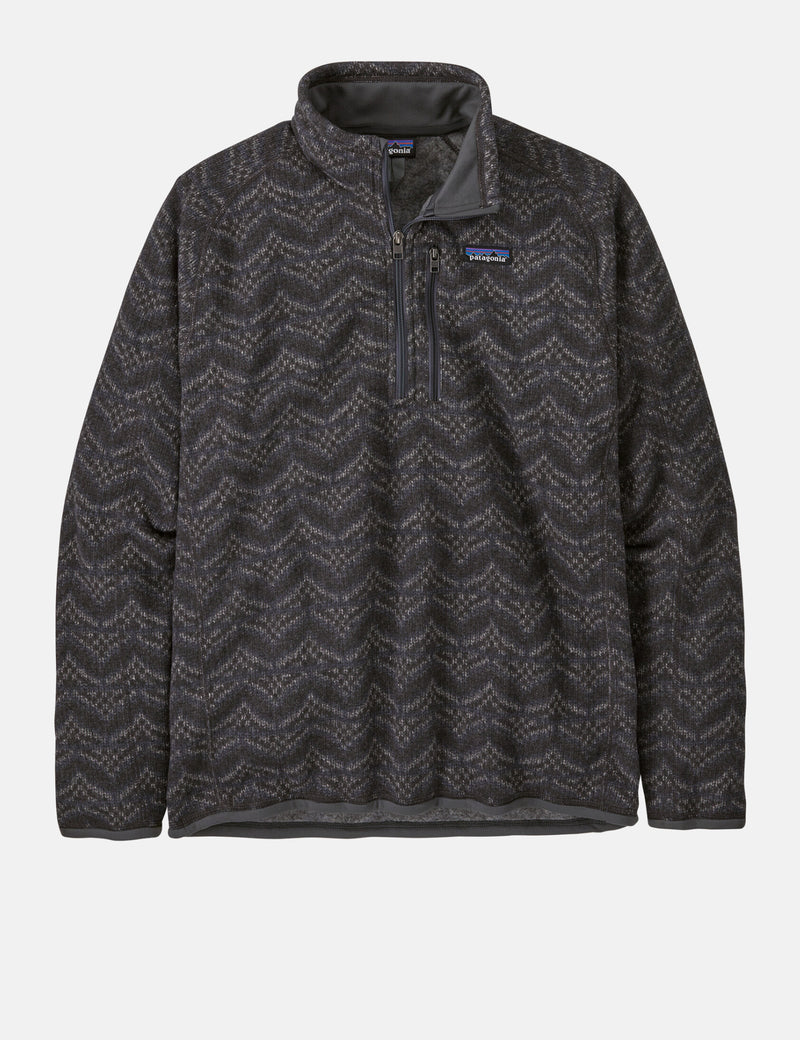 Patagonia 1/4 Zip Island Escape:  Better Sweater - Forge Grey