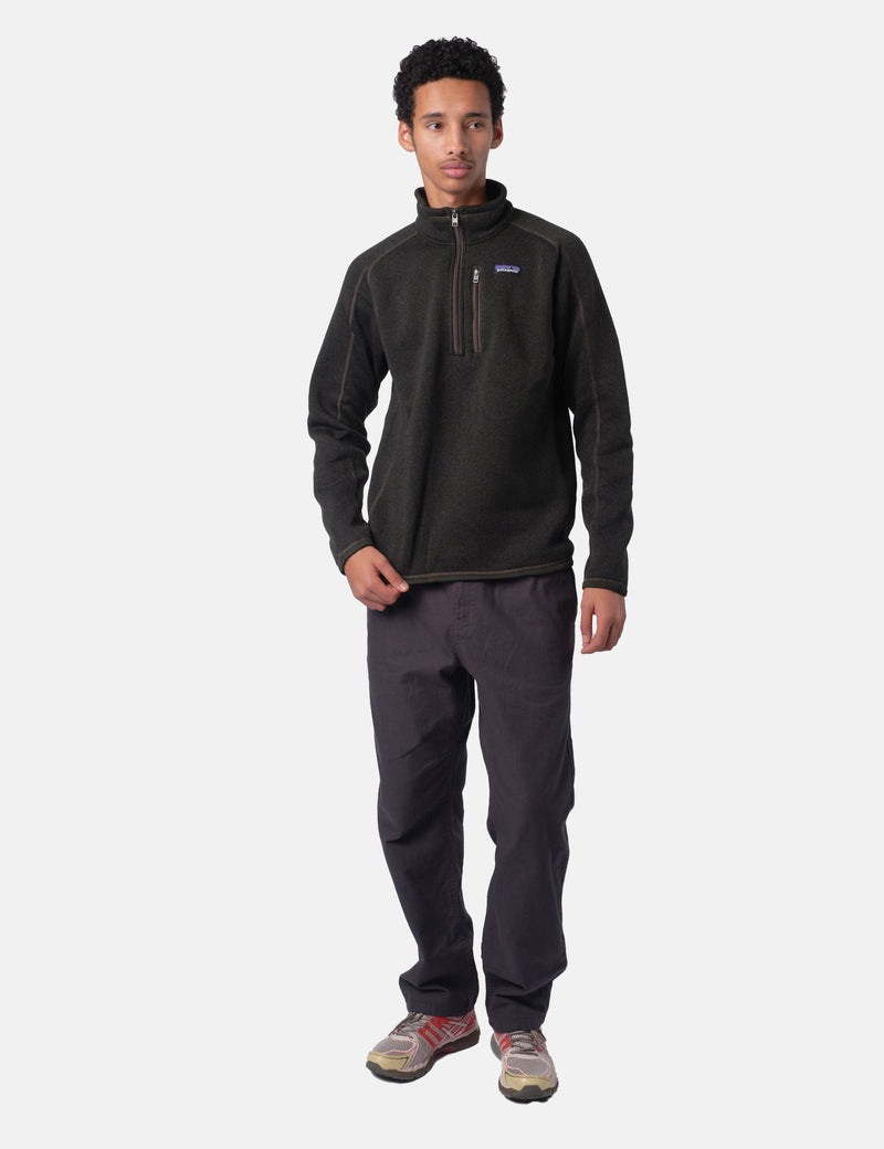 Patagonia Better Sweater 1/4 Zip Fleece - Old Growth Green