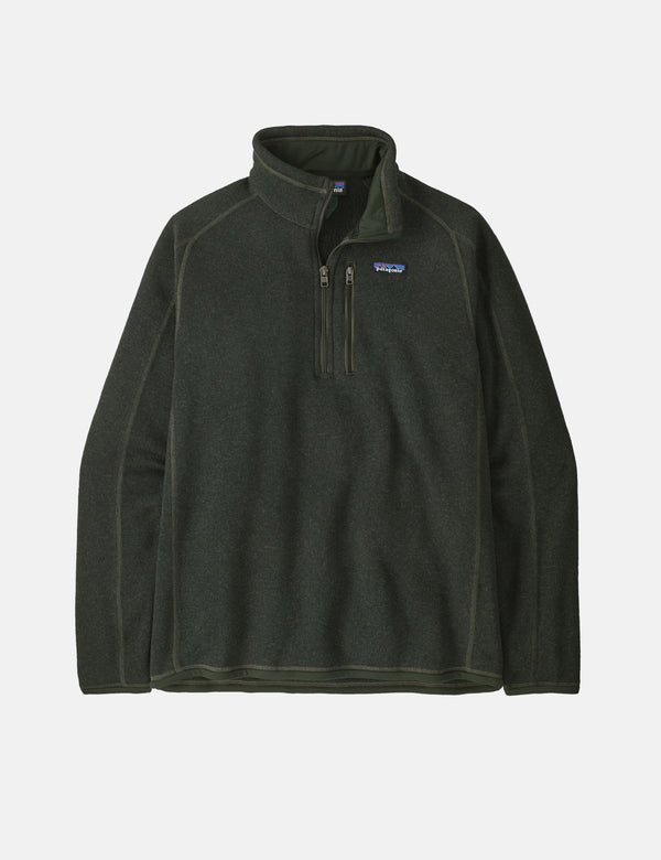 Patagonia Better Sweater 1/4 Zip Fleece - Old Growth Green