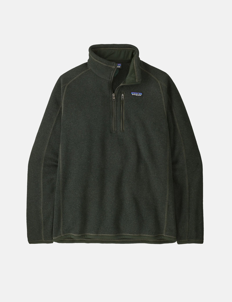 Patagonia Better Sweater 1/4 Zip Fleece - Old Growth Green