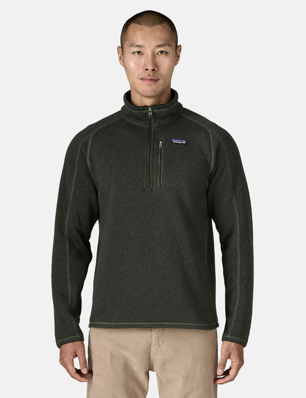 Patagonia Better Sweater 1/4 Zip Fleece - Old Growth Green
