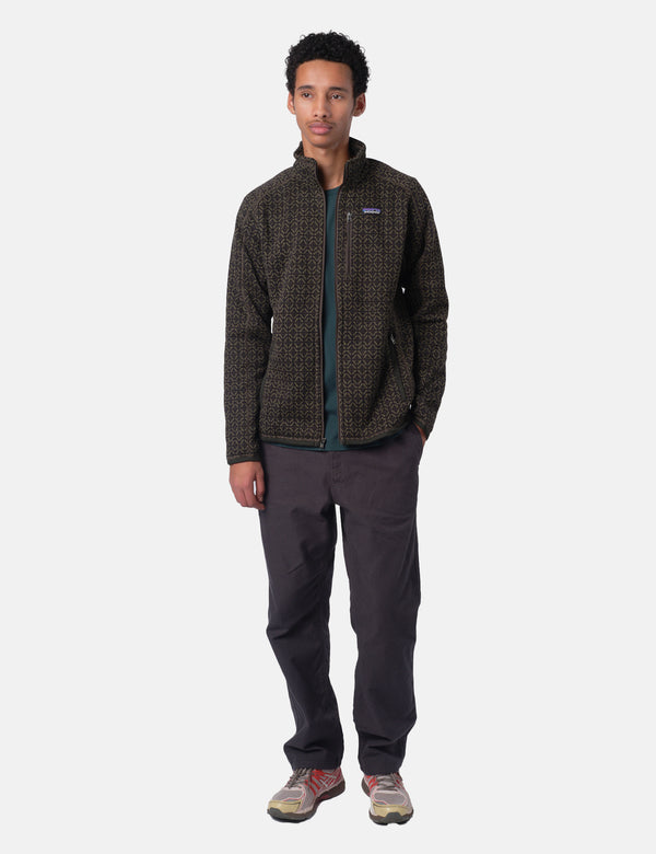 Patagonia Better Sweater Jacket - Scales: Old Growth Green