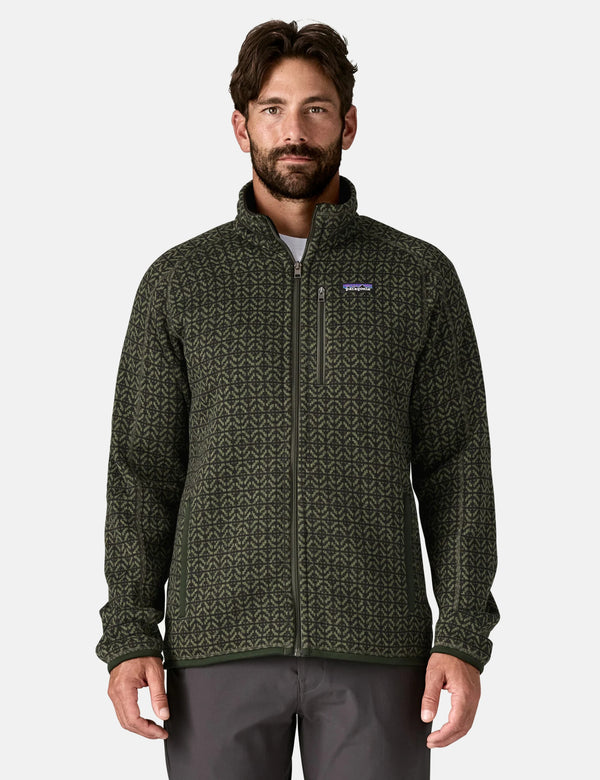 Patagonia Better Sweater Jacket - Scales: Old Growth Green