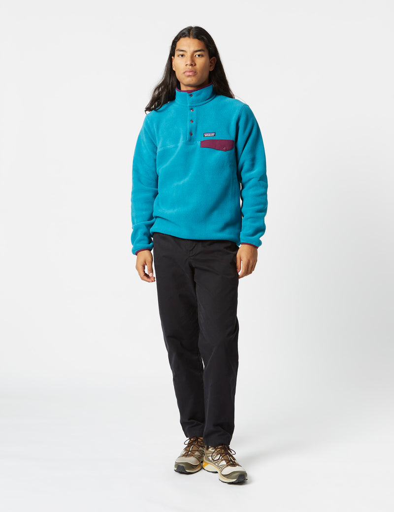 Patagonia LW Synchilla Snap-T Fleece - Belay Blue