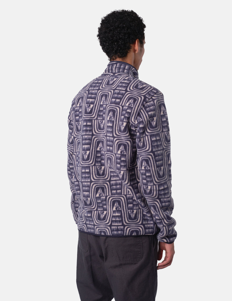 Patagonia LW Synchilla Snap-T Fleece - Flow: Sunken Blue