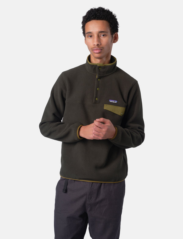 Patagonia LW Synchilla Snap-T Fleece - Old Growth Green