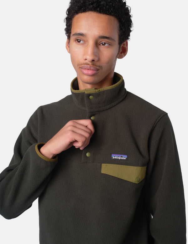 Patagonia LW Synchilla Snap-T Fleece - Old Growth Green