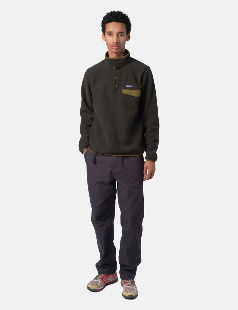 Patagonia LW Synchilla Snap-T Fleece - Old Growth Green