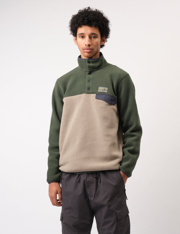 Patagonia LW Synch Fleece Snap-T Pullover - Seabird Grey