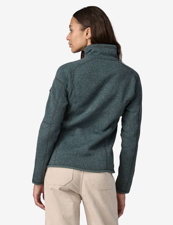 Patagonia Women's 1/4 Zip Better Sweater - Nouveau Green