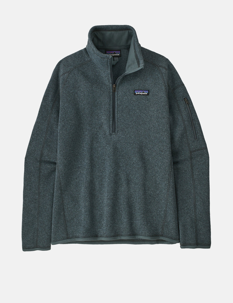 Patagonia Women's 1/4 Zip Better Sweater - Nouveau Green