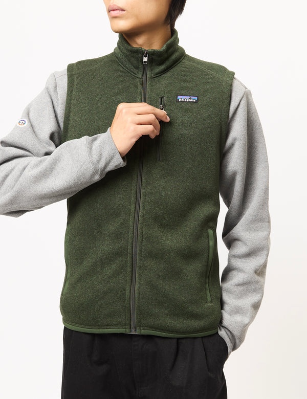 Patagonia Better Sweater Vest - Torrey Pine Green