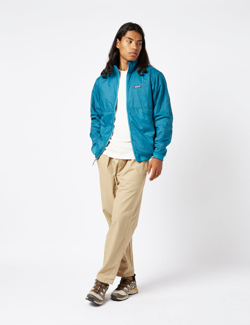 Patagonia Reversible Shelled Microdini Jacket - Belay Blue