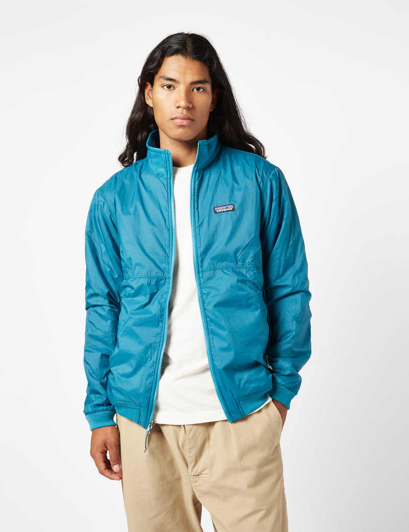 Patagonia Reversible Shelled Microdini Jacket - Belay Blue