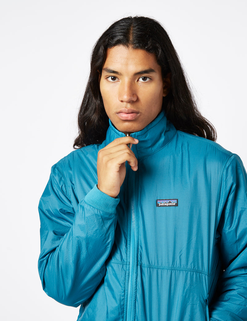 Patagonia Reversible Shelled Microdini Jacket - Belay Blue