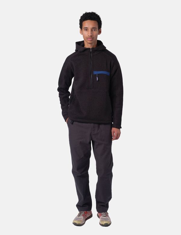 Patagonia Better Sweater 1/2 Zip Fleece Pullover - Black