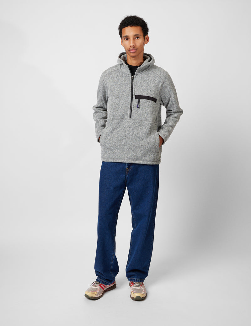 Patagonia Better Sweater 1/2 Zip Fleece Pullover - Stonewash Grey