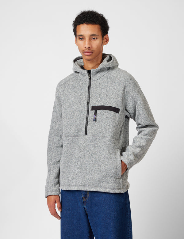 Patagonia Better Sweater 1/2 Zip Fleece Pullover - Stonewash Grey