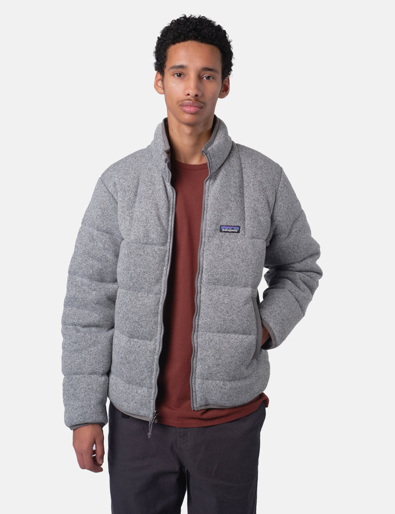 Patagonia Reversible Down Better Sweater Jacket - Stonewash Grey