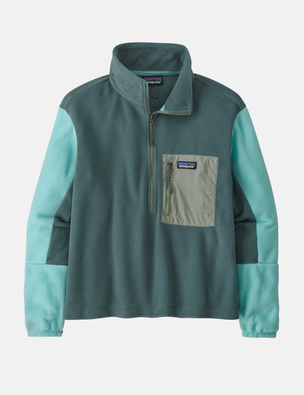 Patagonia Women's Microdini 1/2 Zip Fleece - Nouveau Green