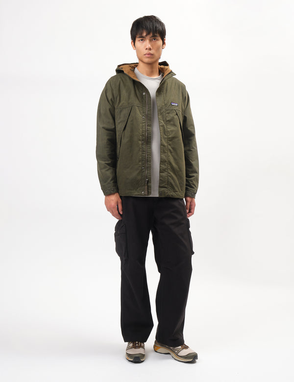 Patagonia Waxed Cotton Jacket - Basin Green